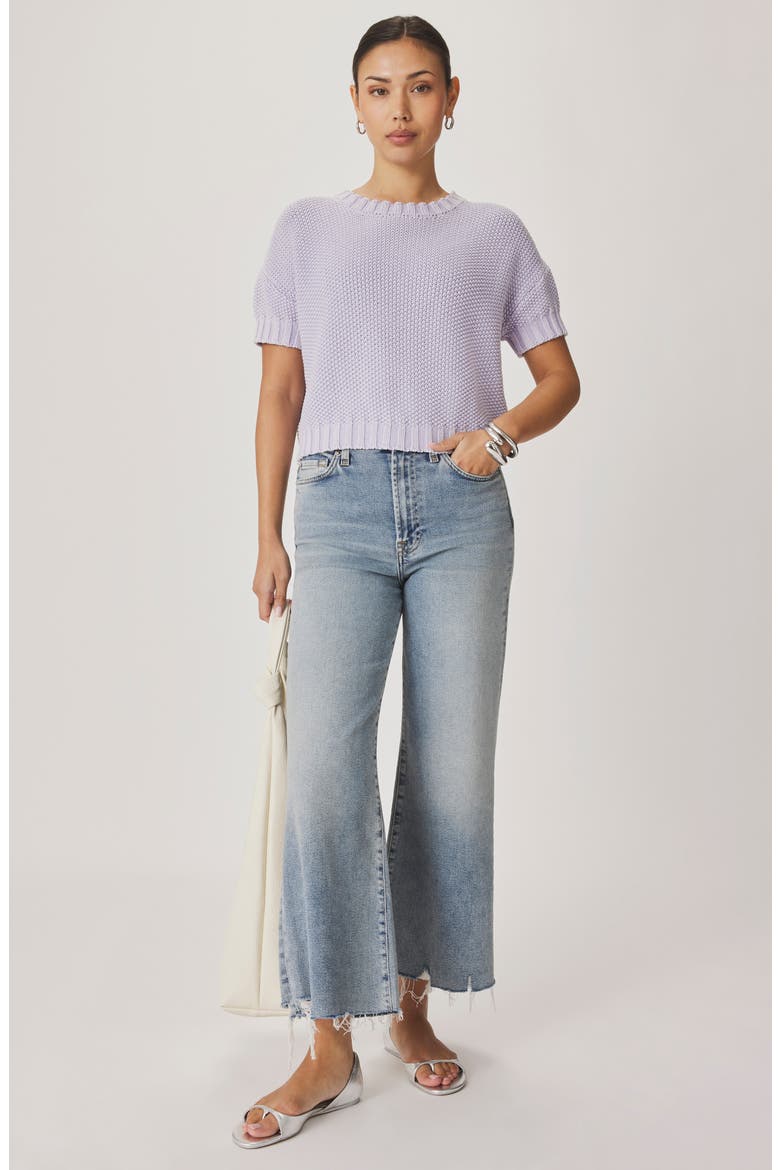 Annmarie Cotton Sweater, Alternate, color, LAVENDER PURPLE