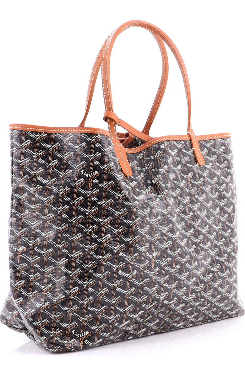 Pre-Owned Goyard Saint Louis Tote Coated Canvas PM, Alternate, color, Brown