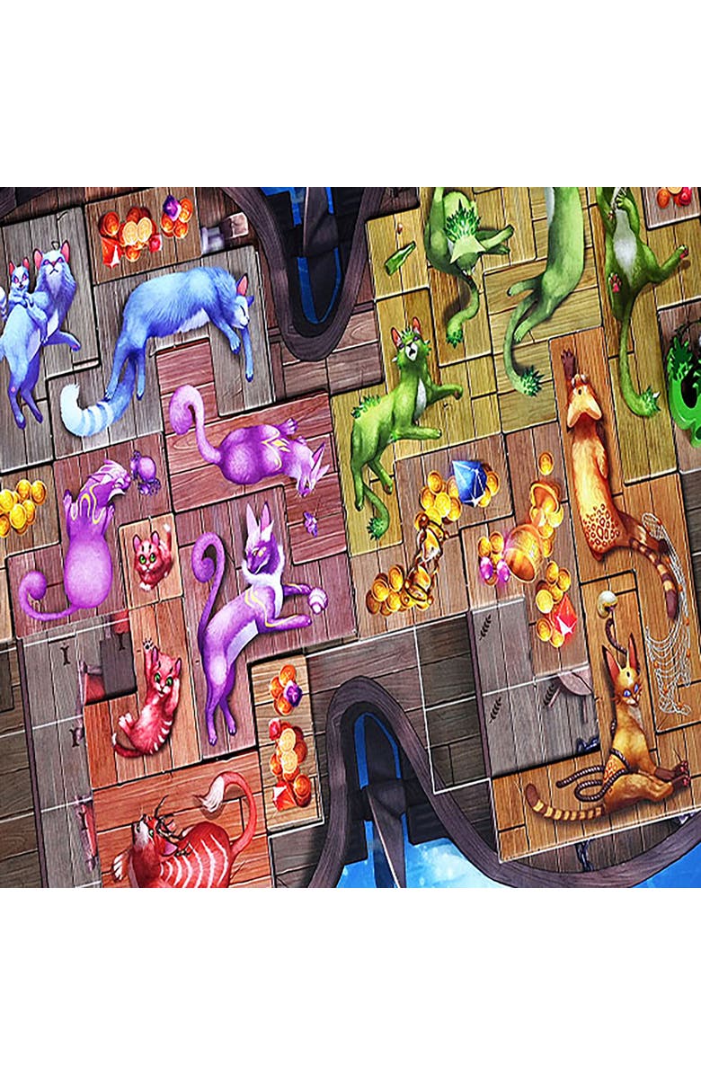 GTS Distribution The Isle Of Cats Boat Pack Expansion Boardgame, Ages 8+, Alternate, color, Multicolored