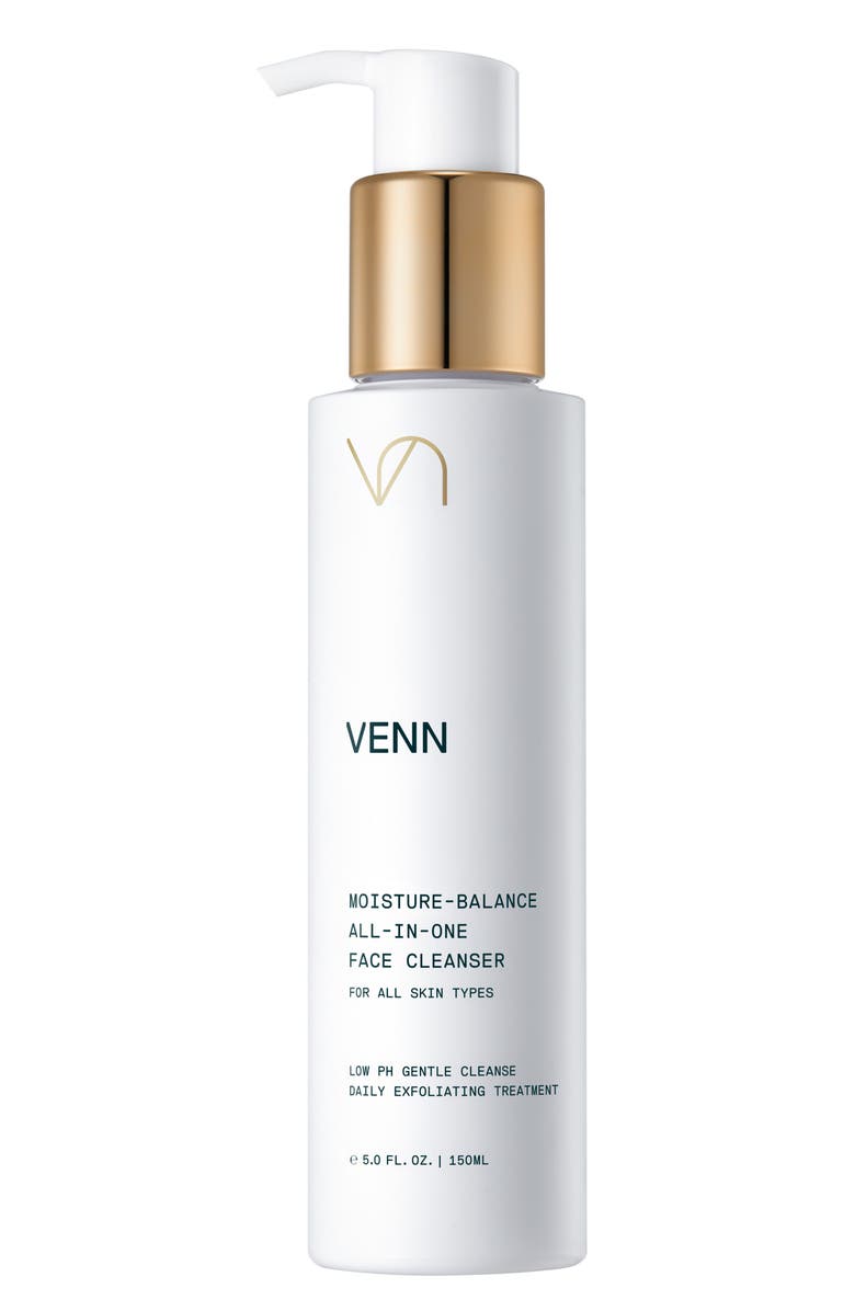 VENN SKINCARE Moisture-Balance All-In-One Face Cleanser, Main, color, 