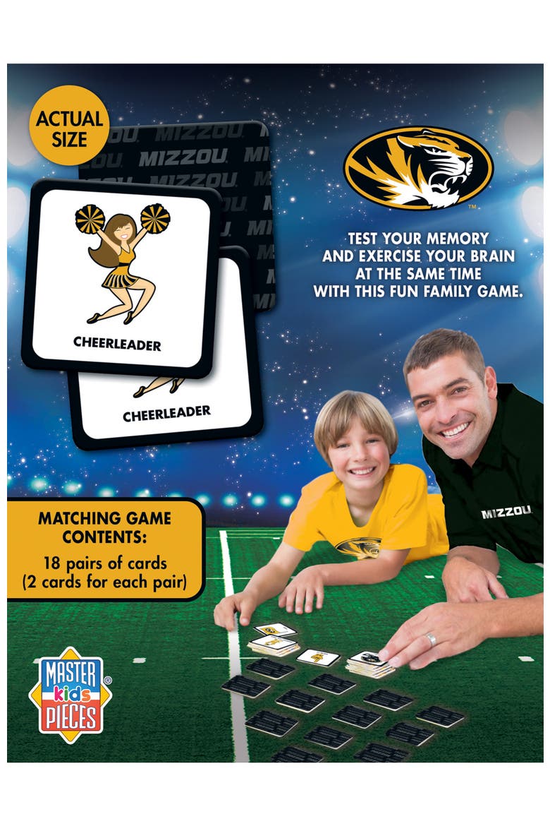 Missouri Tigers Matching Game, Alternate, color, Multicolor