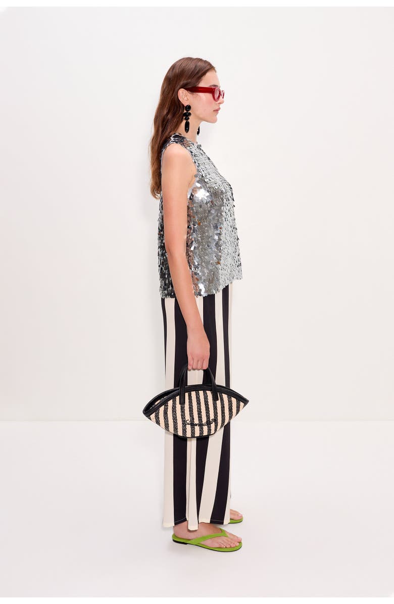 SIMONMILLER Nella Crepe Wide Leg Pant, Alternate, color, 