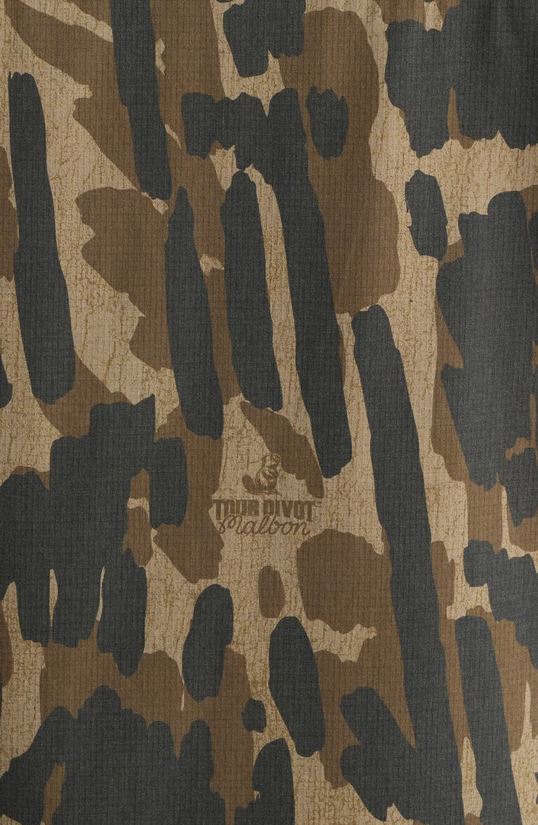 Malbon Golf Tour Divot Camo Jacket, Alternate, color, Bark Camo