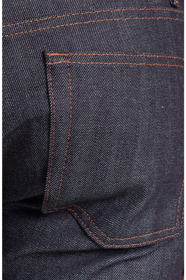 Weird Guy Slim Fit Raw Jeans, Alternate, color, STRETCH SELVEDGE