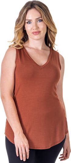 売れ筋商品|||２４セブンコンフォート カットソー トップス レディース Petite V-Neck Tunic Tank Top with Round Hemline Black 24seven Comfort Apparel Petites V-Neck Tunic Tank Top with