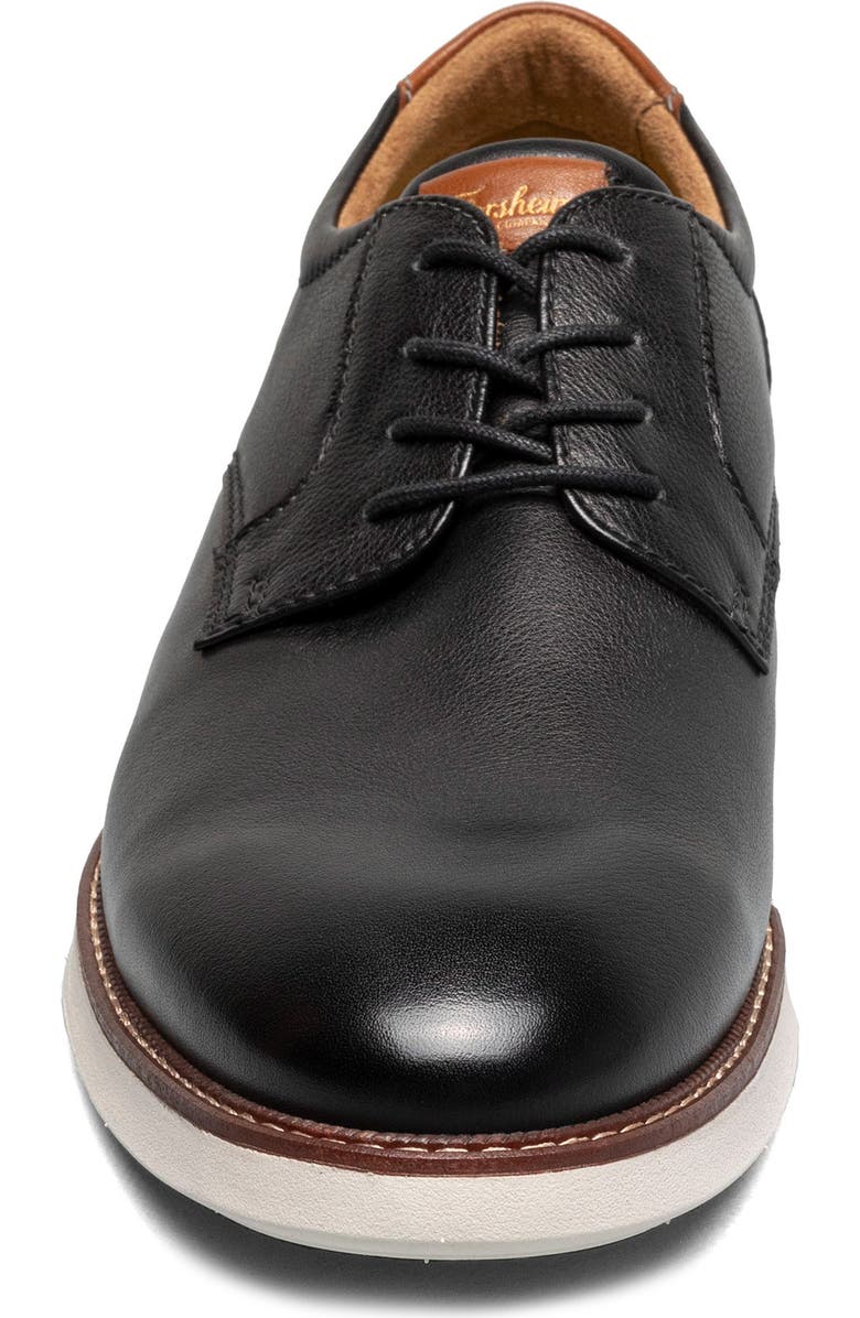 Florsheim Launch Plain Toe Derby, Alternate, color, Black Multi