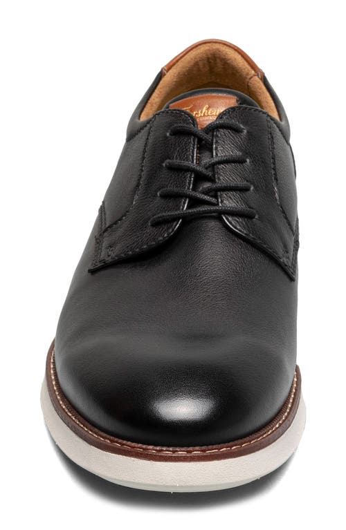 Florsheim Launch Plain Toe Derby In Black Multi