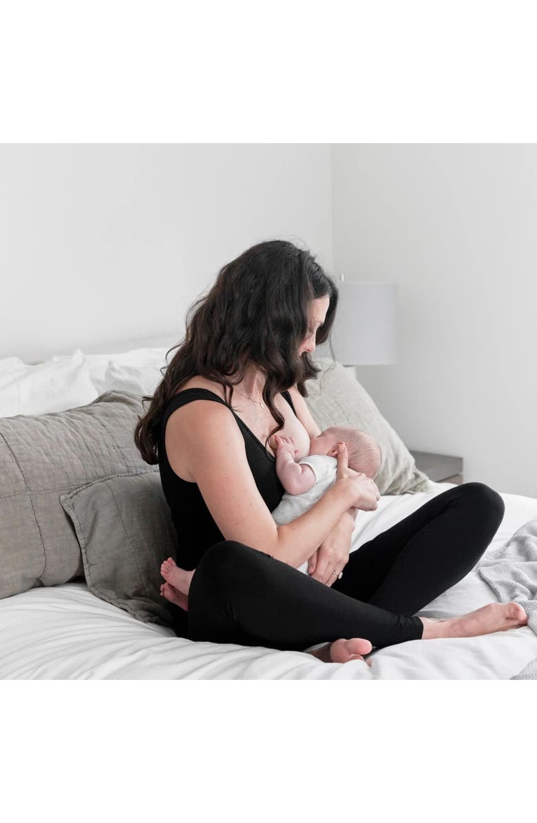 LARKEN The Signature High-Waisted Leggings, Alternate, color, Black