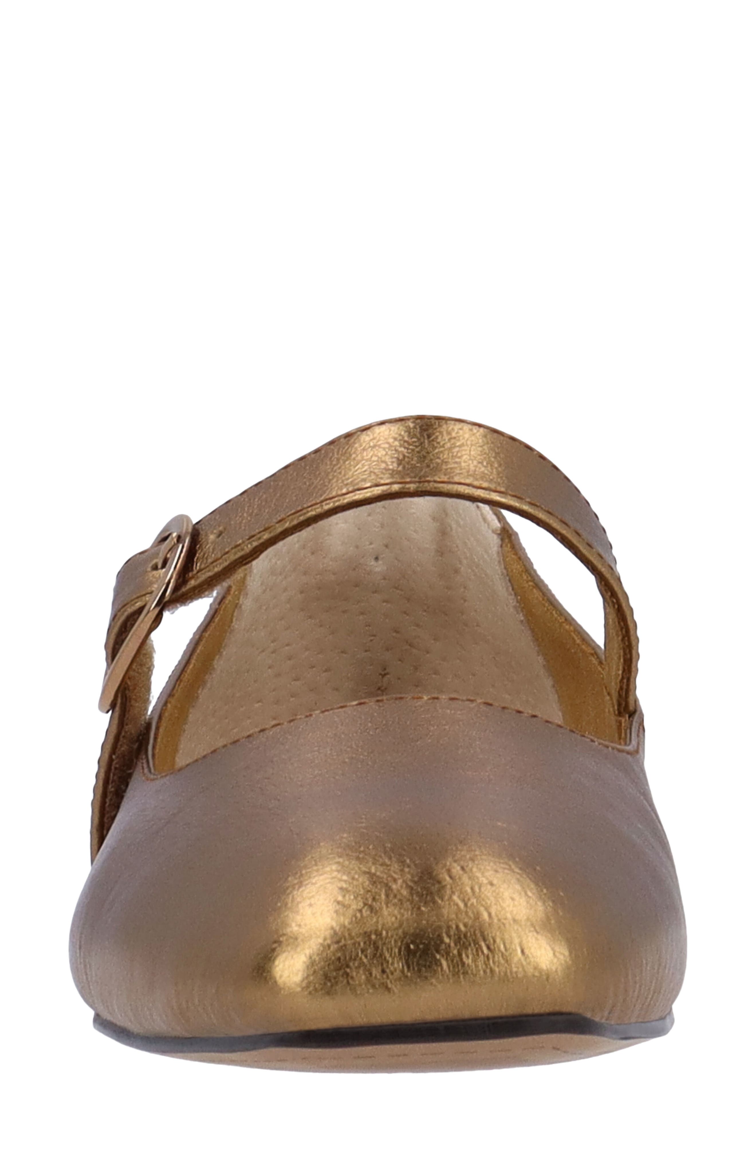 Faron Mary Jane Flat, Alternate, color, BRONZE