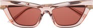 Bottega Veneta 54mm Cat Eye Sunglasses