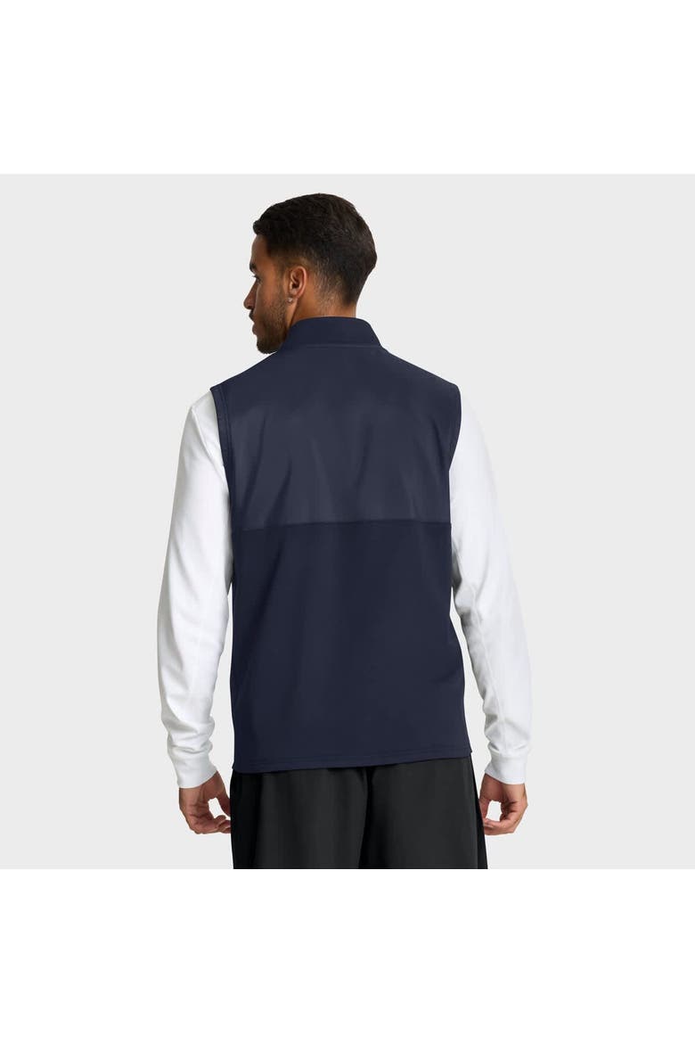 Men's Nike Navy West Virginia Mountaineers Primetime Victory Performance Full-Zip Vest, Alternate, color, Navy