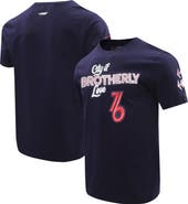 PRO STANDARD Men's Pro Standard Navy Philadelphia 76ers 2023 City Edition T-Shirt