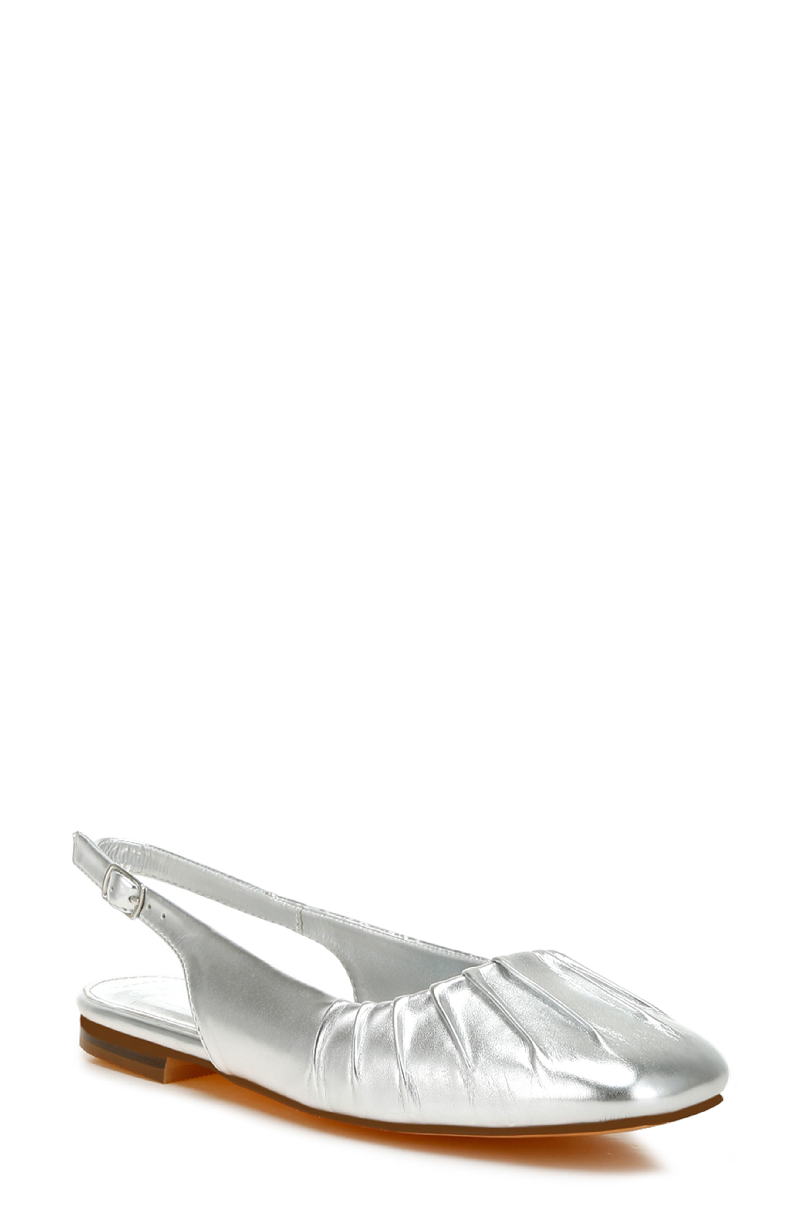 Rag & Co Berni Water Repellent Slingback Flat