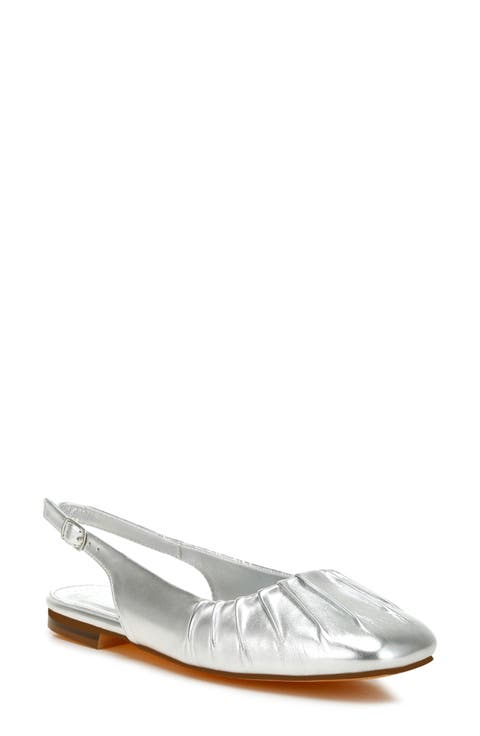 Berni Water Repellent Slingback Flat (Women)