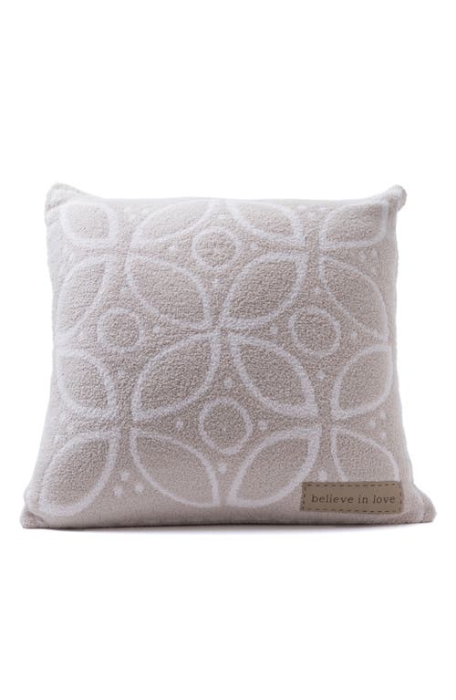 Barefoot Dreams Cozychic Covered In Prayer Pillow In Gray