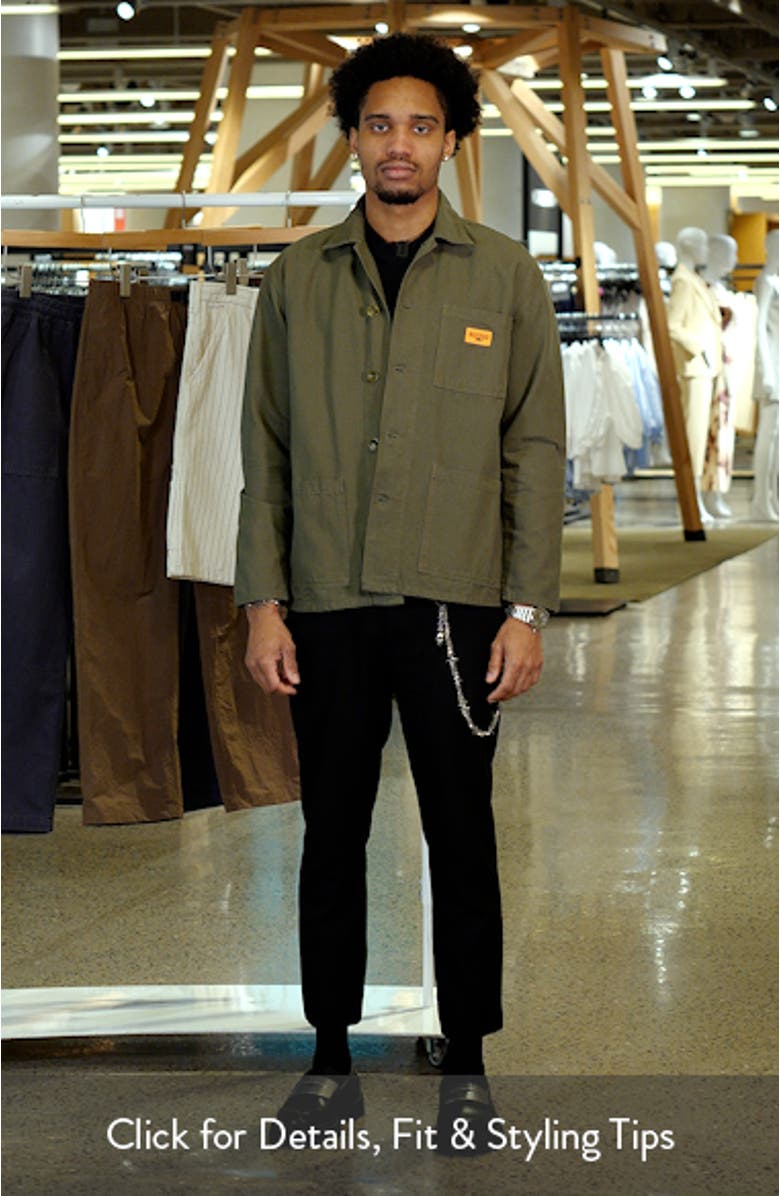Cotton Canvas Chore Coat