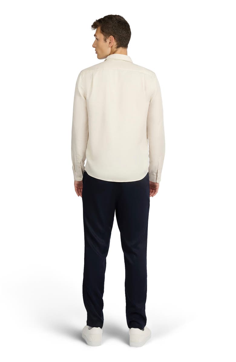 Onia Lyocell Long Sleeve Shirt, Alternate, color, Stone