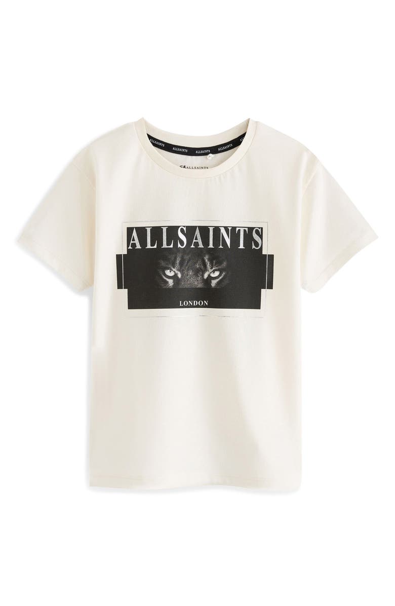 smALLSAINTS by ALLSAINTS Kids' Tiger Cotton Graphic T-Shirt, Main, color, 