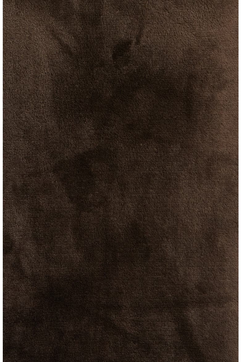 Plush Robe, Alternate, color, ESPRESSO