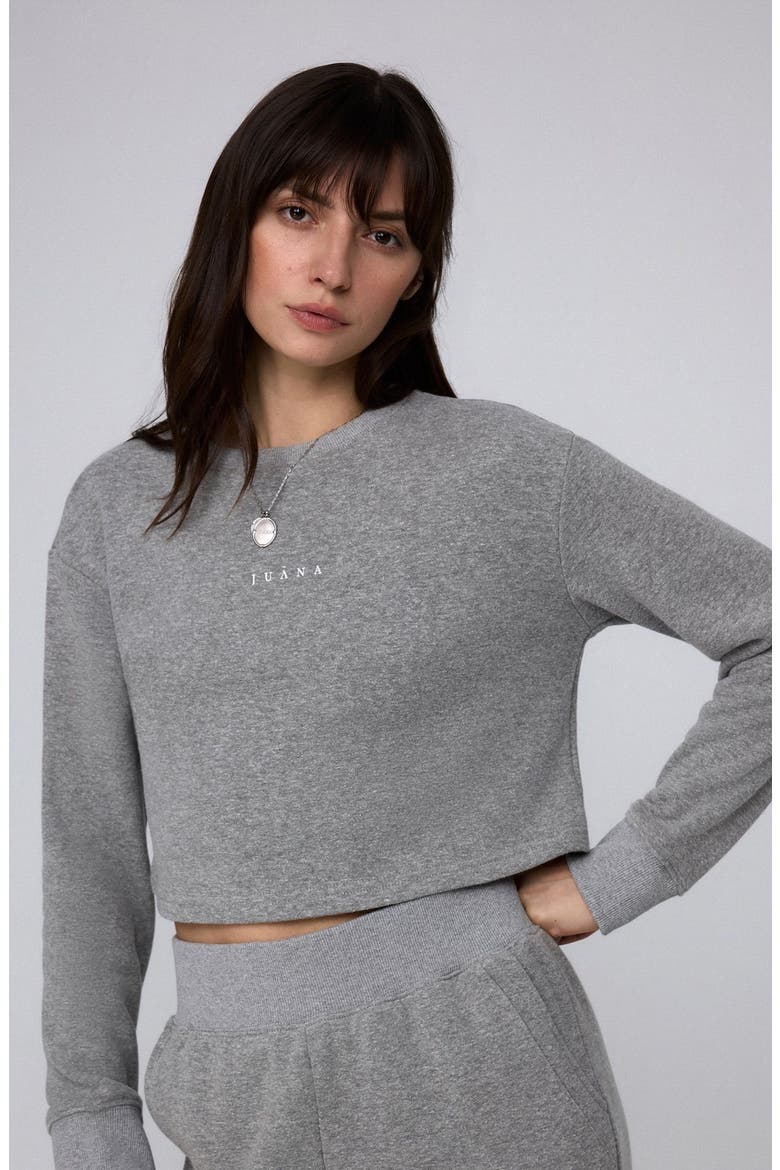 Off Hours Crewneck Sweater, Main, color, gray