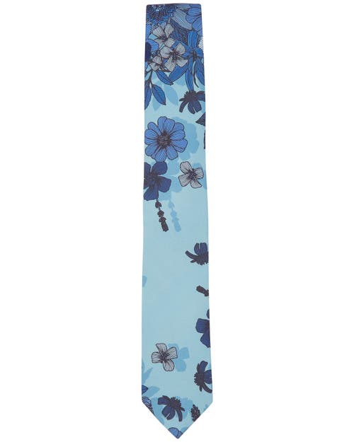 Lords Of Harlech Taddeo Merino Tie In Blue