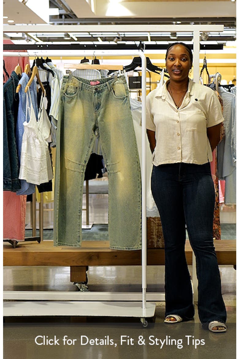 Cayden Low Rise Barrel Leg Jeans video