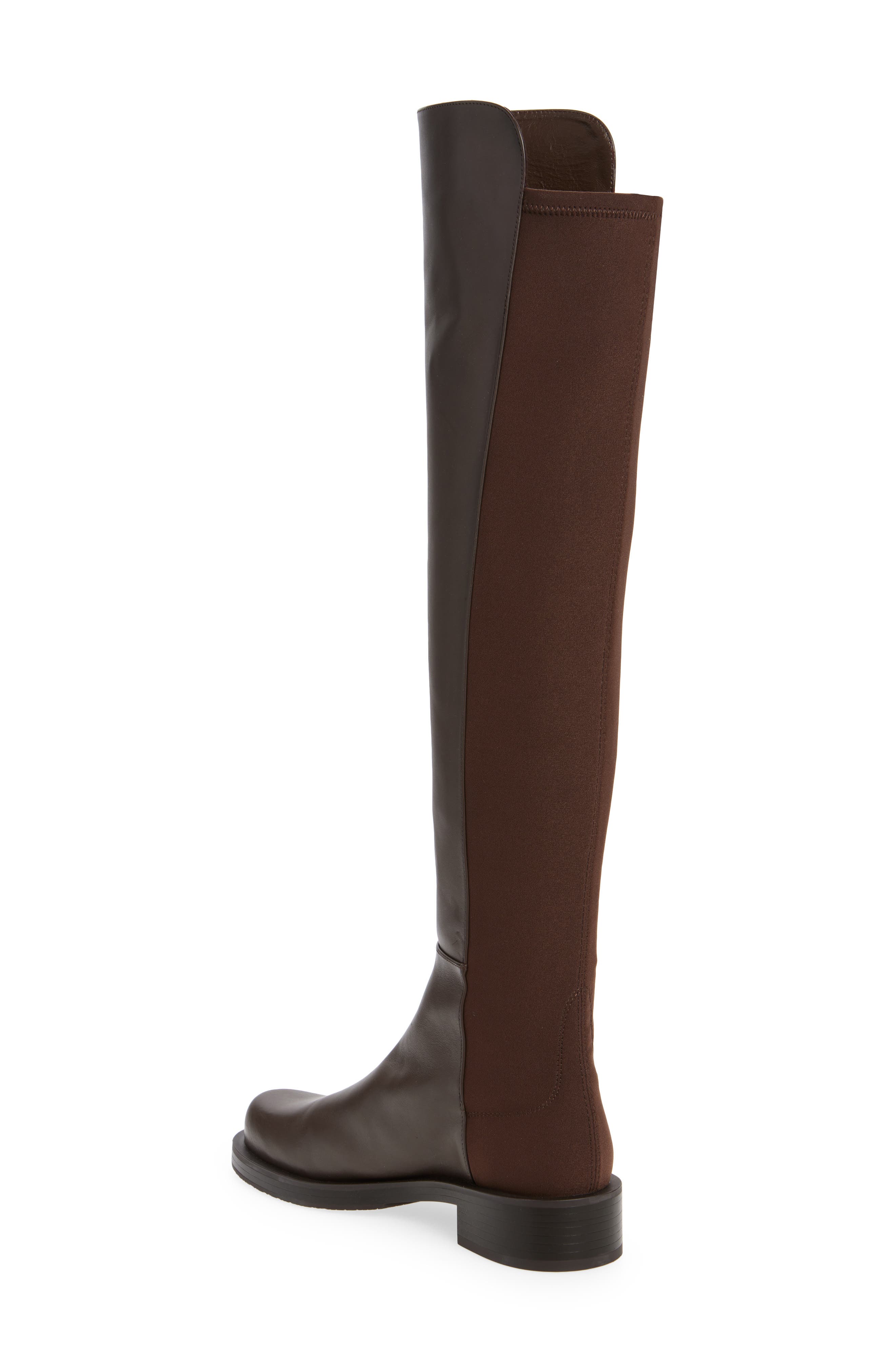 5050 Bold Over the Knee Boot, Alternate, color, WALNUT