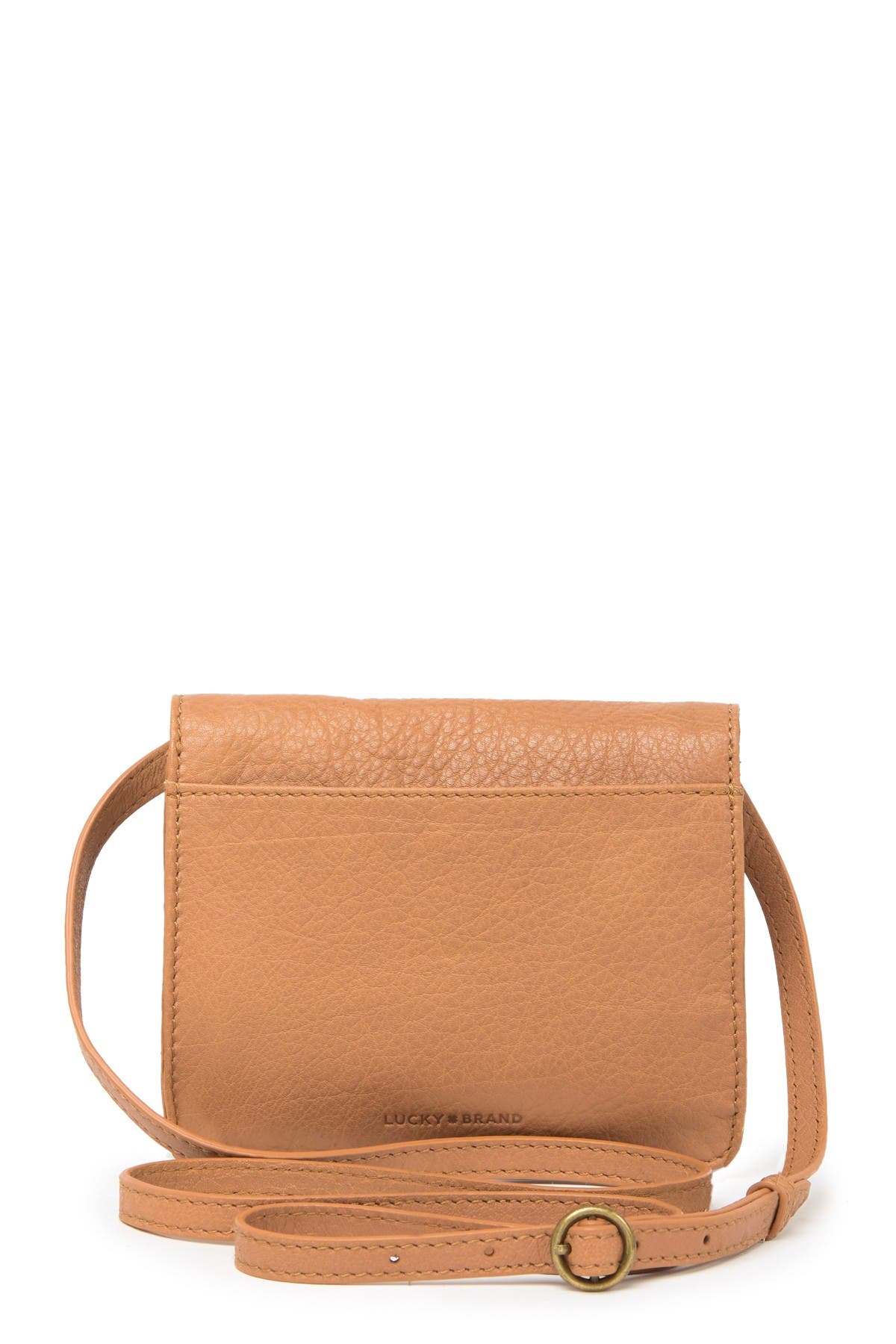 Lucky Brand Rela Small Leather Crossbody Bag, Alternate, color, 