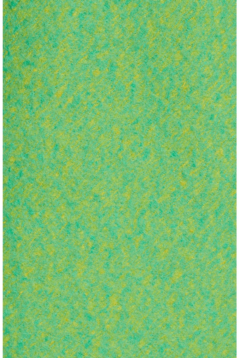 A-Line Recycled Wool Midi Skirt, Alternate, color, FLASH GREEN