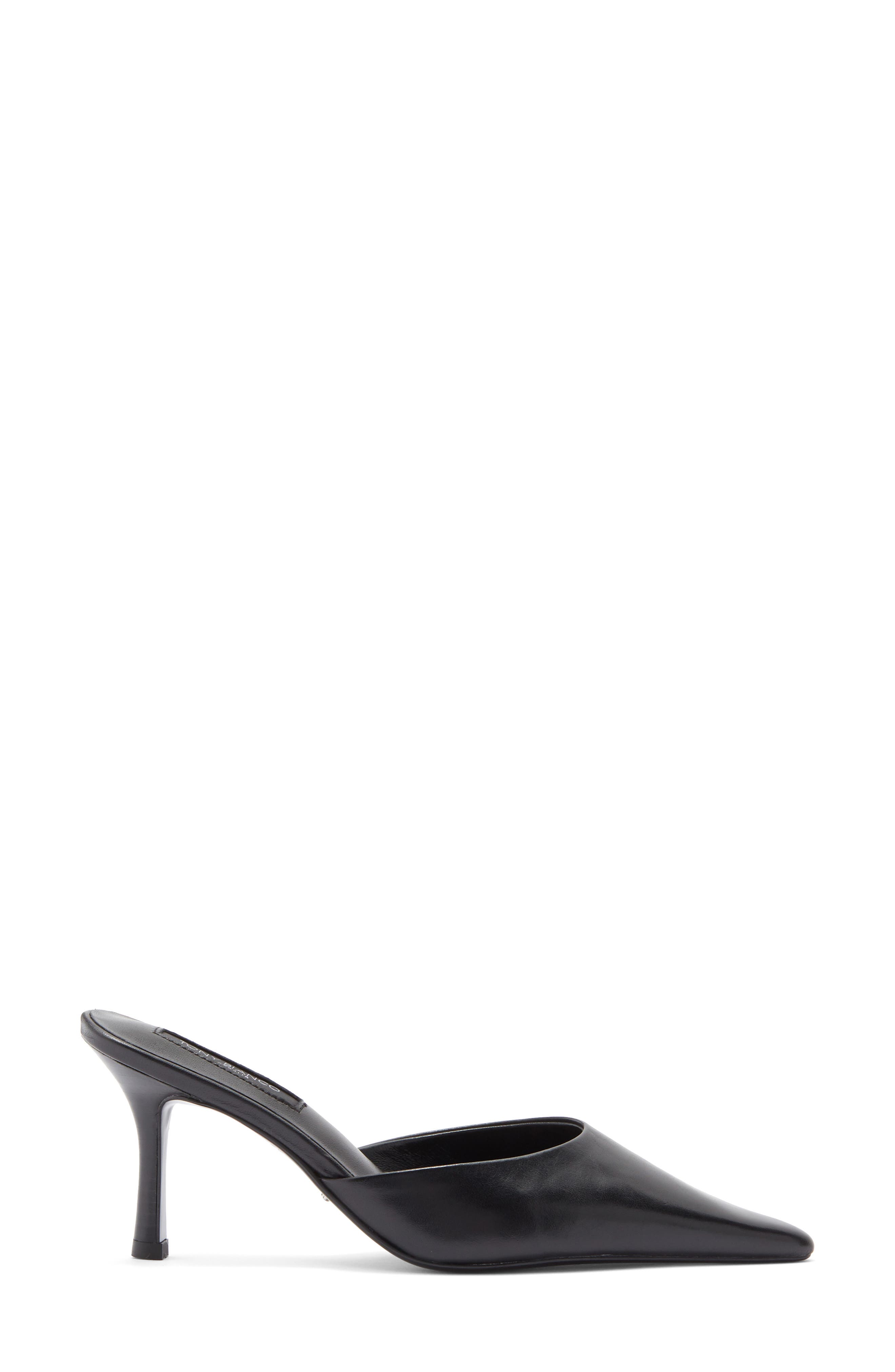 Tony Bianco Sicily Pointed Toe Mule, Alternate, color, Black Vintage