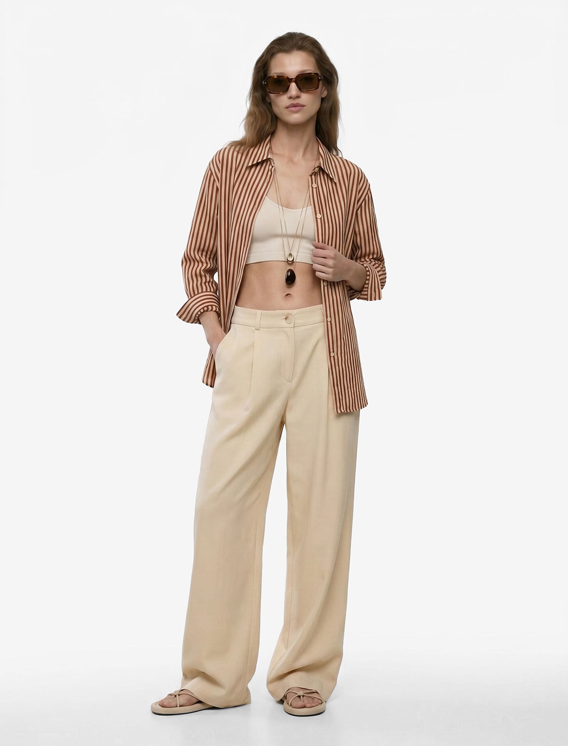selected BROWN STRIPE