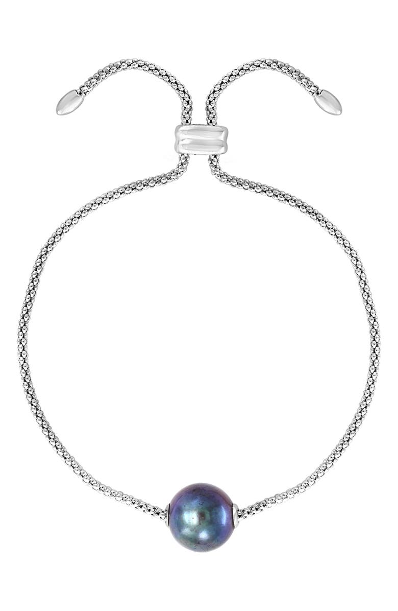 EFFY Gray Freshwater Pearl Slide Bracelet, Main, color,