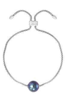 EFFY Gray Freshwater Pearl Slide Bracelet