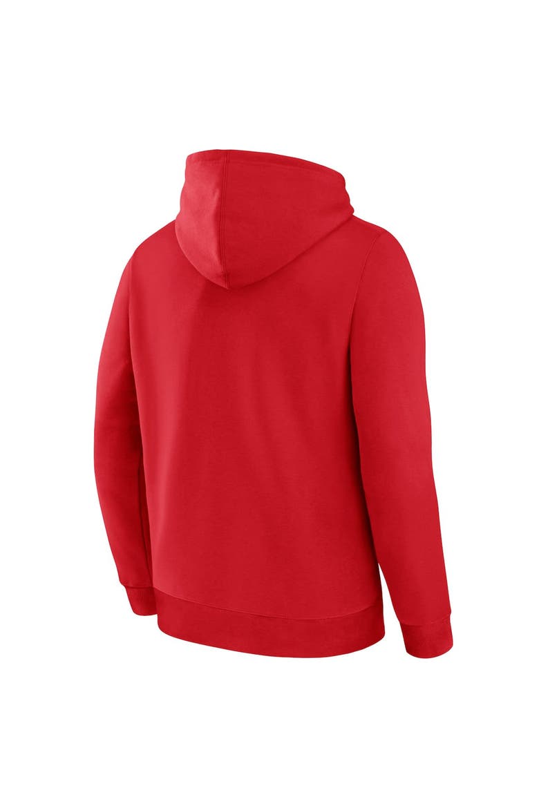 Men's Fanatics Alexander Ovechkin Athletic Red Washington Capitals NHL All-Time Leading Goal Scorer The Great 895 Pullover Hoodie, Alternate, color, Athletic Red