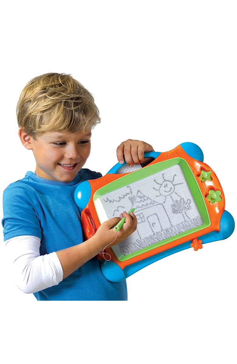 SES Creative Magnetic Drawing Board Art Activity, Kids 3+, Alternate, color, Multicolored