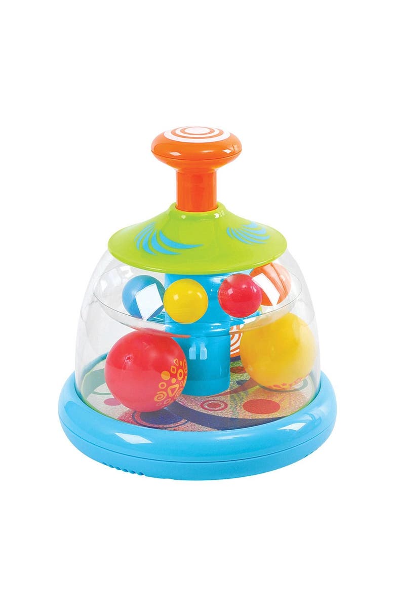 Kaplan Early Learning Company Spinning Ball Domes - Set of 2, Alternate, color, Multicolor