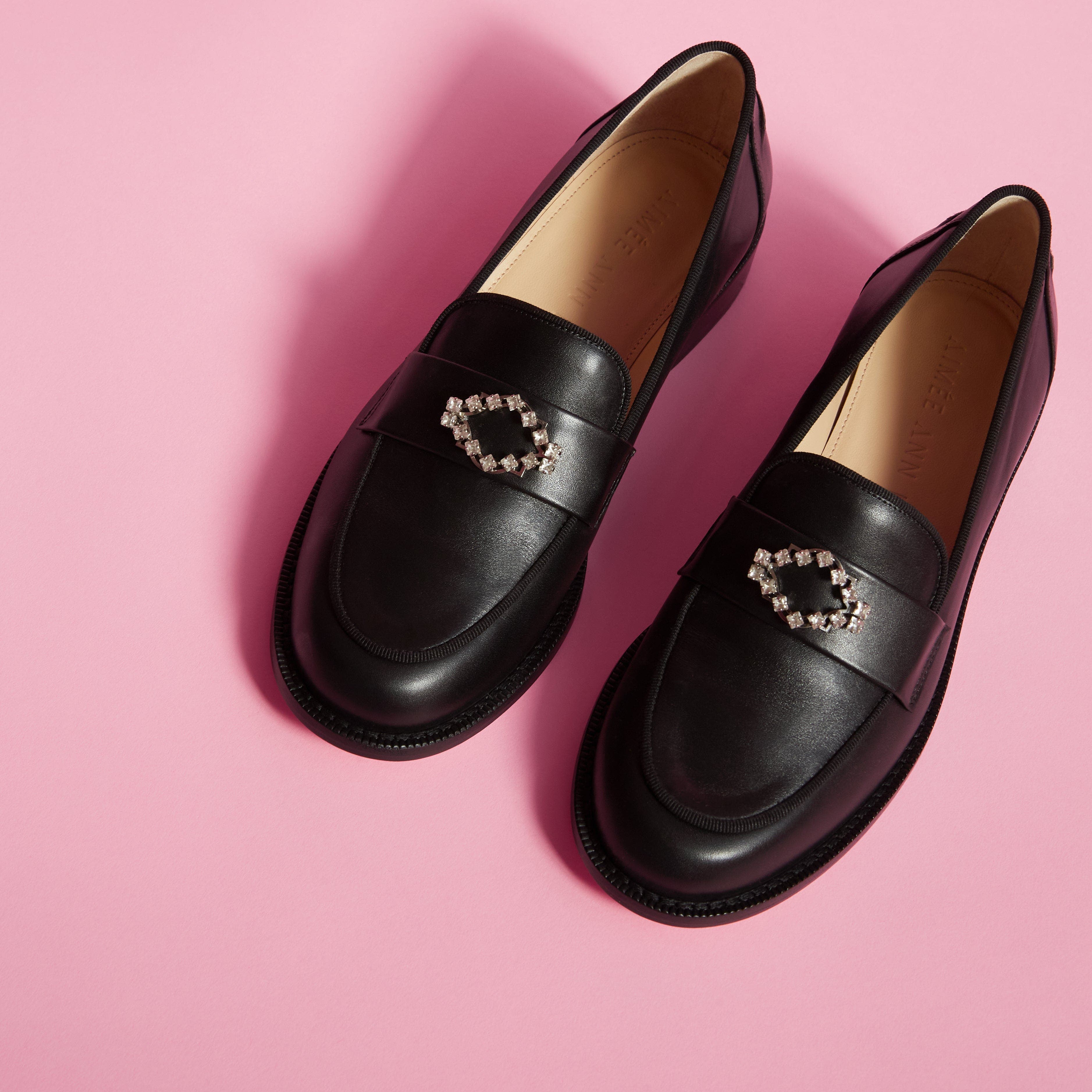 AIMEE ANN LOU Ava Loafer in Leather, Alternate, color, 