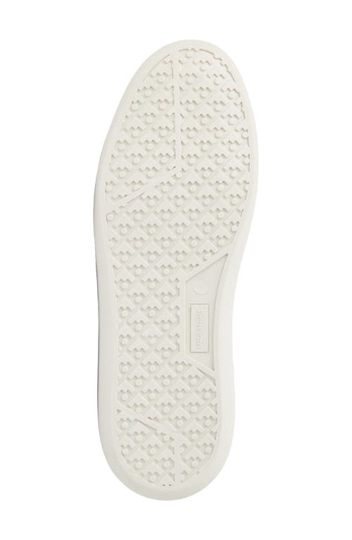Bruno Magli Daniel Low Top Sneaker In White Tumbled