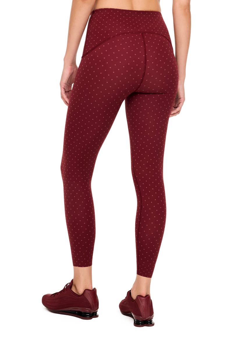 SPANXshape™ Booty Boost® 7/8 Leggings, Alternate, color, MICRO TNLDOT VRR