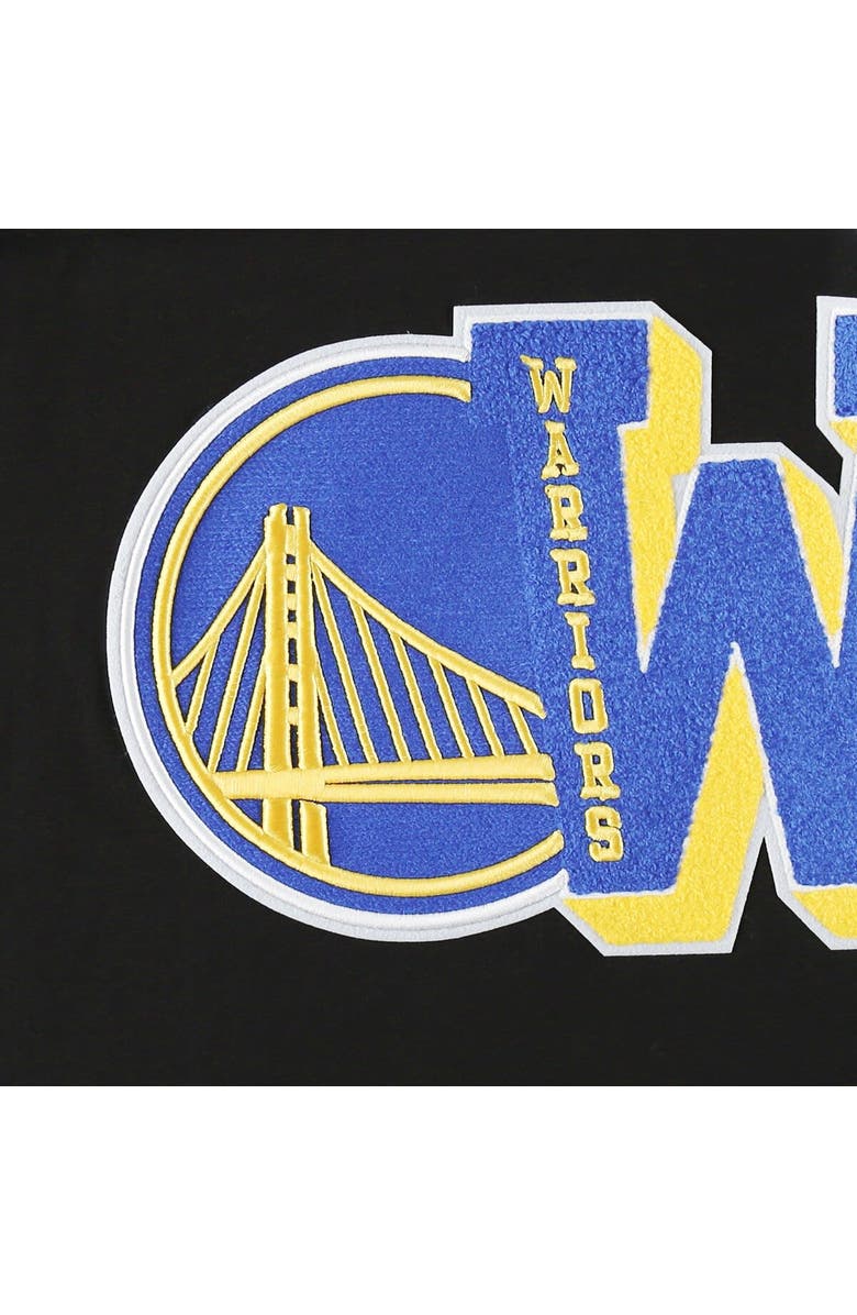 PRO STANDARD Men's Pro Standard Black Golden State Warriors Mash Up Capsule T-Shirt, Alternate, color, 
