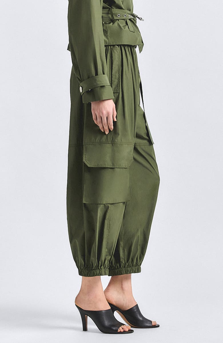 Derek Lam 10 Crosby Tasmin Belted Balloon Cargo Pants, Alternate, color, 