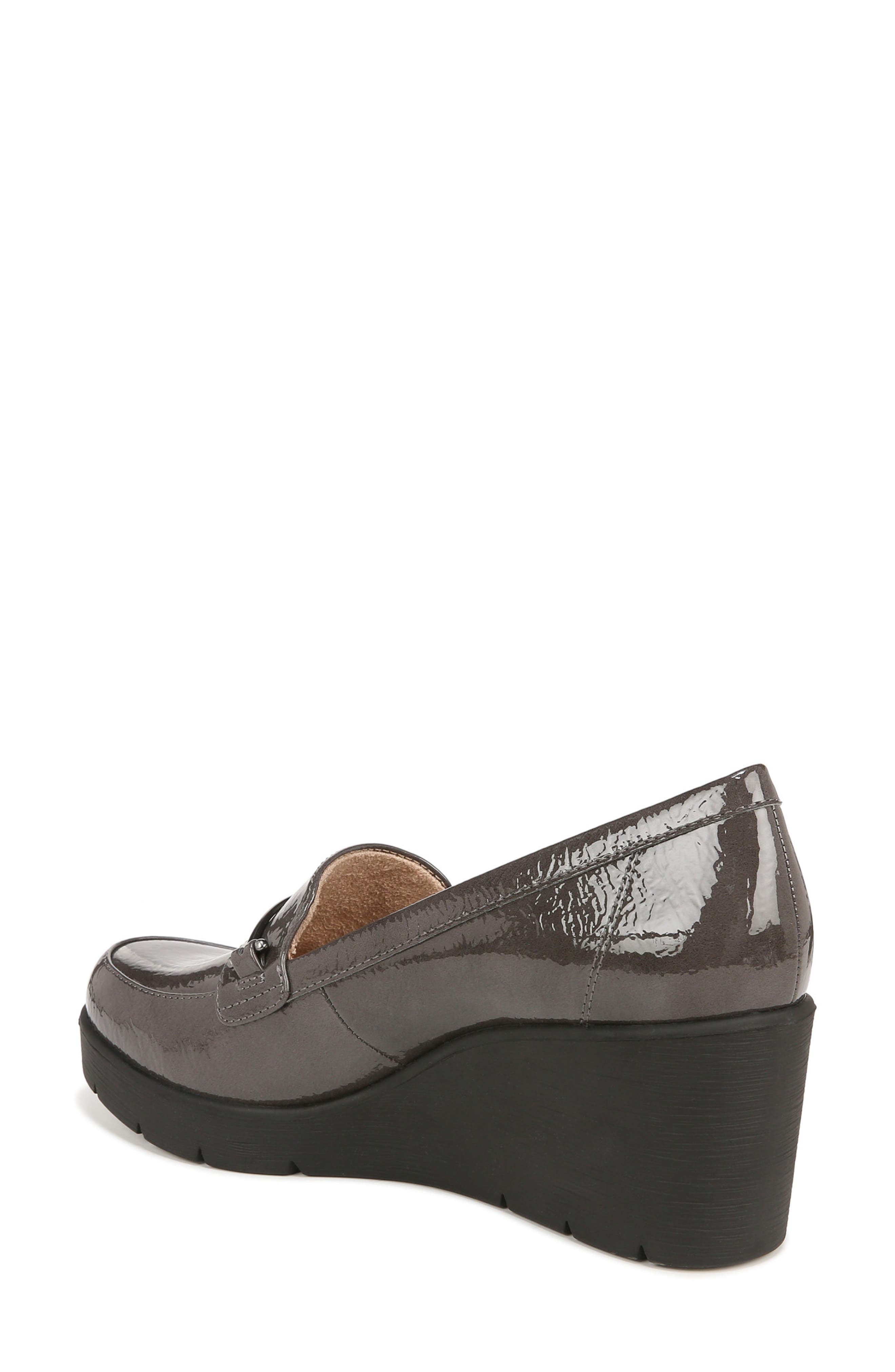 SOUL NATURALIZER Achieve Bit Wedge Pump - Wide Width Available, Alternate, color, Grey Patent