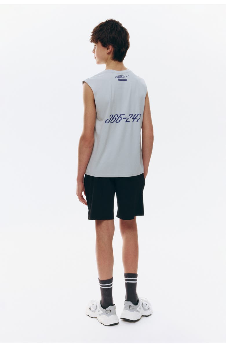 H&M 2-piece Sports Set With Drymove, Alternate, color, Light Gray/365-247