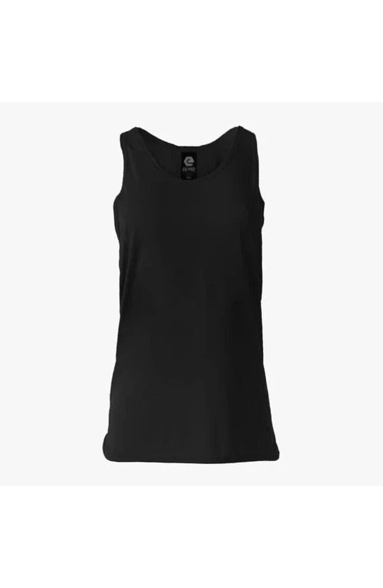 BenBen Women's Tank Top Racerback Versatile & Soft 3 Pack, Alternate, color, White/Black/Royal