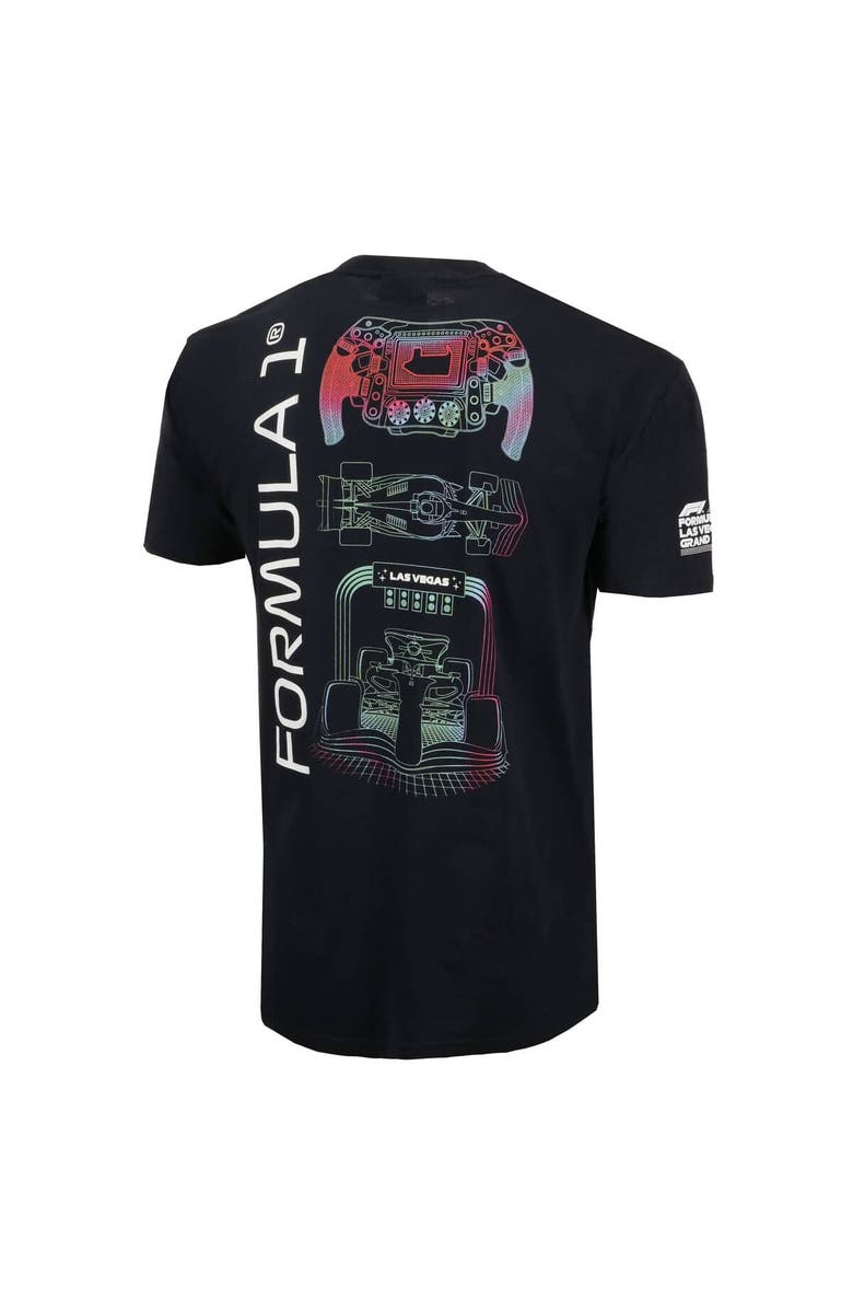 Insomniac Unisex Navy Formula 1 2024 Las Vegas Grand Prix Steering T-Shirt, Alternate, color, 