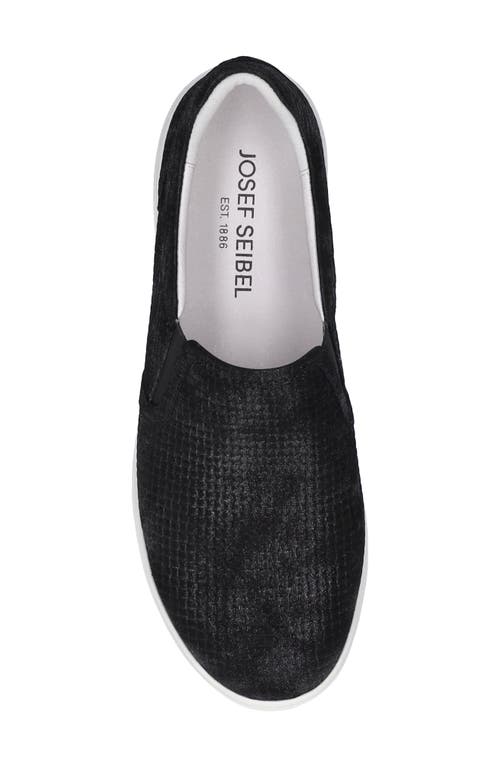 Josef Seibel Caren Slip-on Sneaker In Black