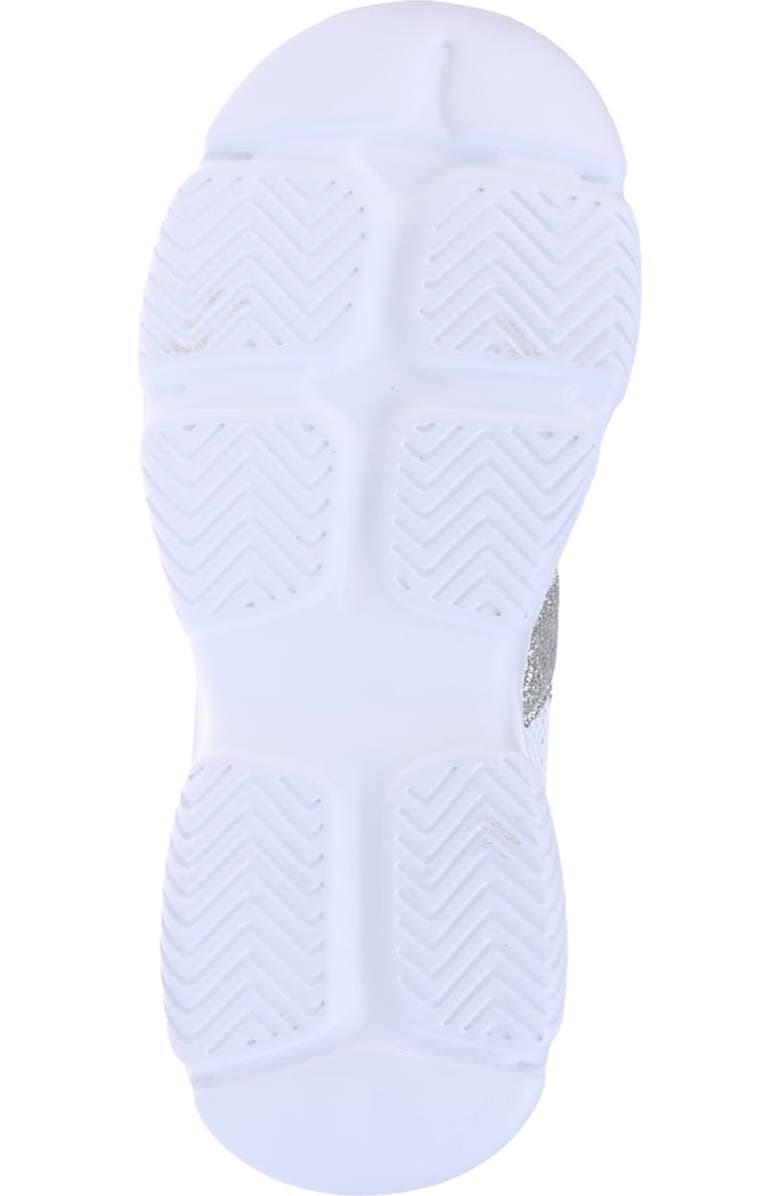 bebe Mixed Media Sneaker, Alternate, color,