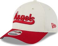 New Era Men's New Era Cream/Red Los Angeles Angels City Connect Batting Practice 9FORTY M-Crown Adjustable Hat