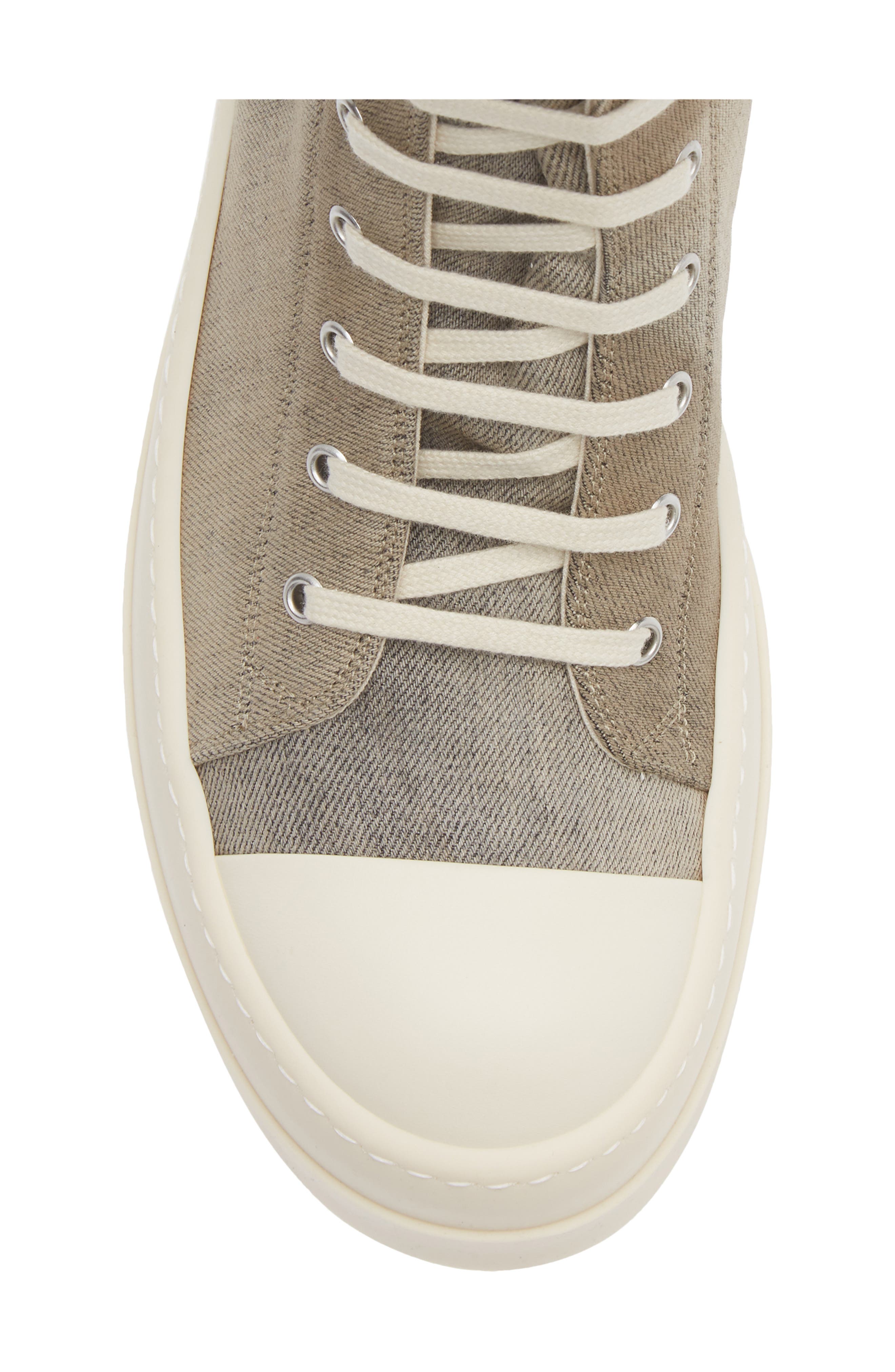 Rick Owens DRKSHDW Bumper High Top Platform Sneaker, Alternate, color, Dust/ Milk/ Milk