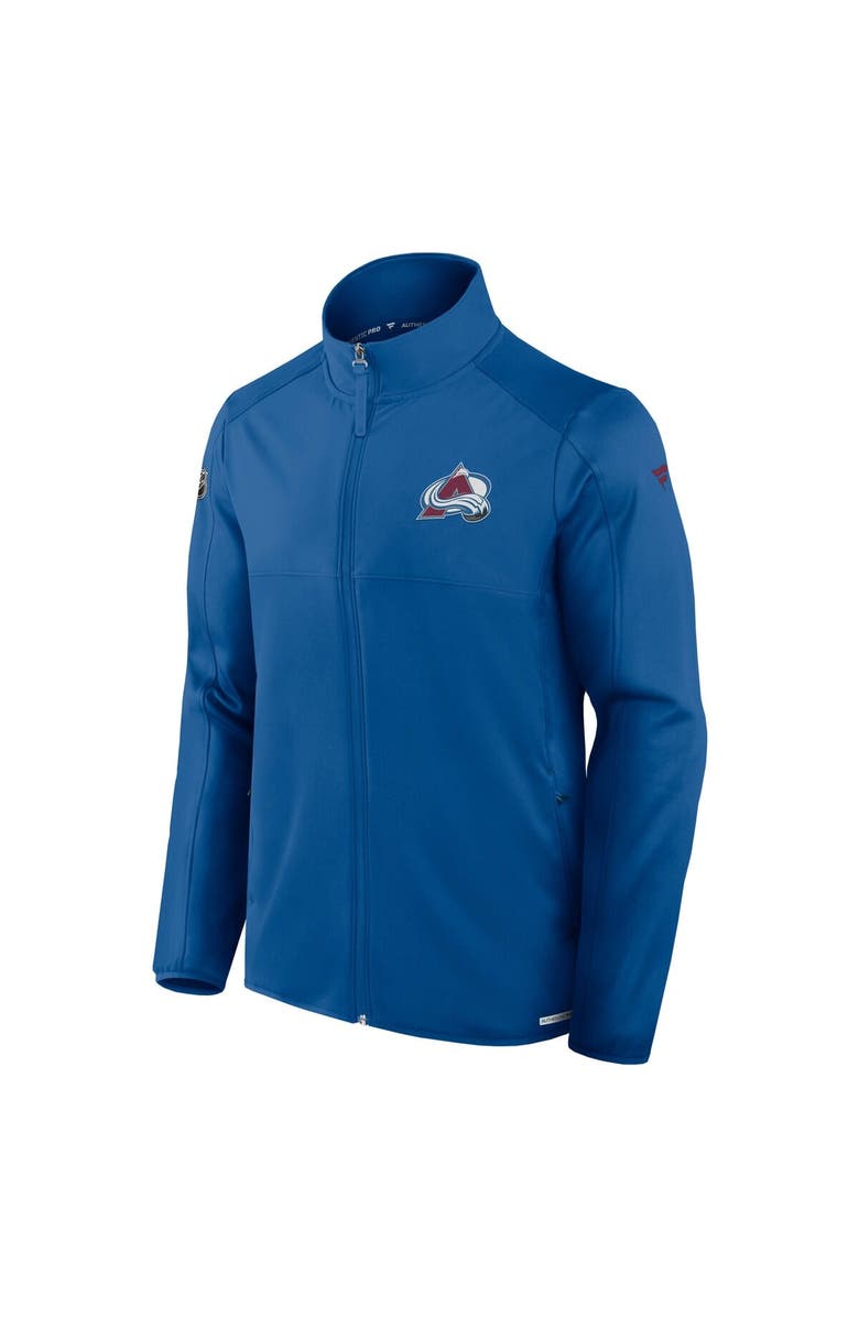 FANATICS Men's Fanatics  Blue Colorado Avalanche Authentic Pro Rink Fleece Full-Zip Jacket, Alternate, color, 